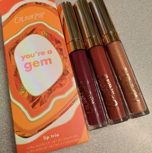 Colourpop You're A Gem lip trio